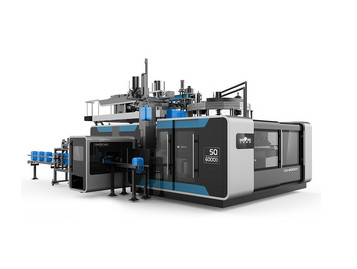 SQ- de Slag van 1~30L Roterende het Vormen Machine Zes Vormenhoge snelheid voor Hdpe Plastiek